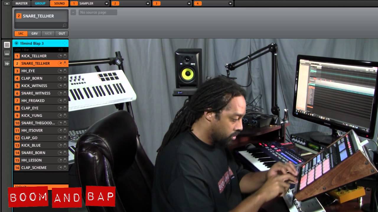 Illmind BLAP Drum Kit Vol 1 - BoomAndBap.com - YouTube