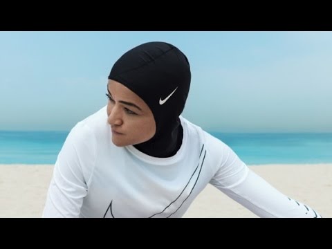 Спортивный хиджаб Nike для мусульманских женщин