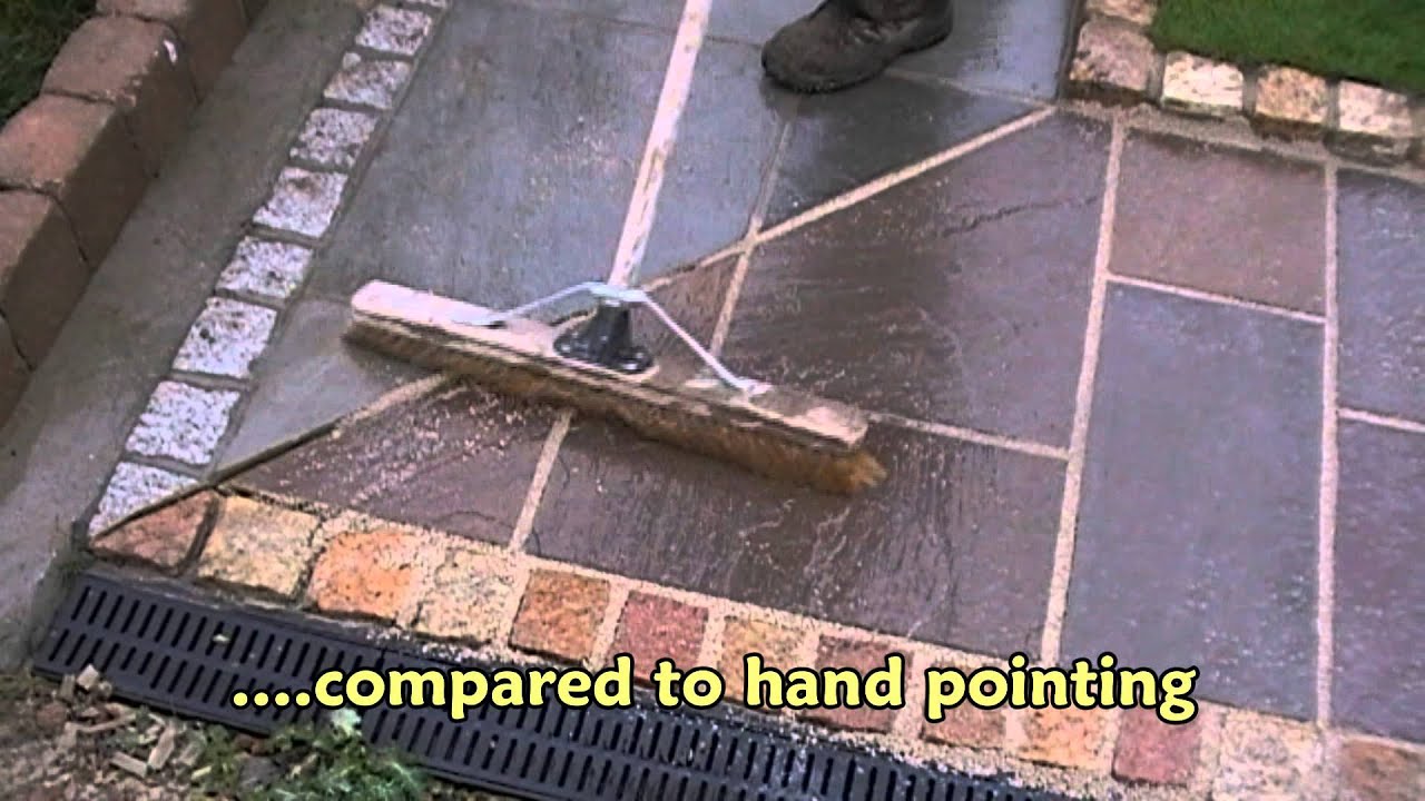 Patio Pointing With Jointex Easy YouTube