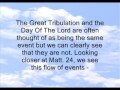 God's Wrath In The Day Of The Lord
