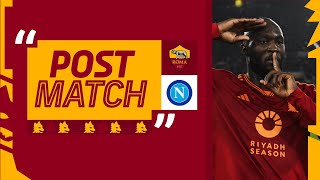 “Una vittoria molto importante” | ROMELU LUKAKU AL TERMINE DI ROMA-NAPOLI