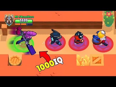 1000IQ MORTIS vs NOOB TEAM 🎩 Brawl Stars Wins, Glitches, Funny Moments & Fails