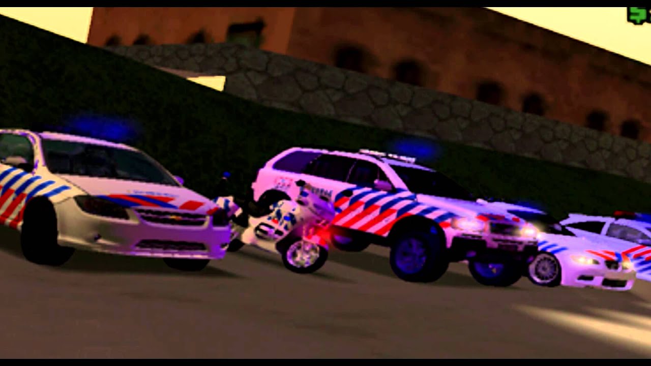 GTA San Andreas Dutch Police Pack - YouTube