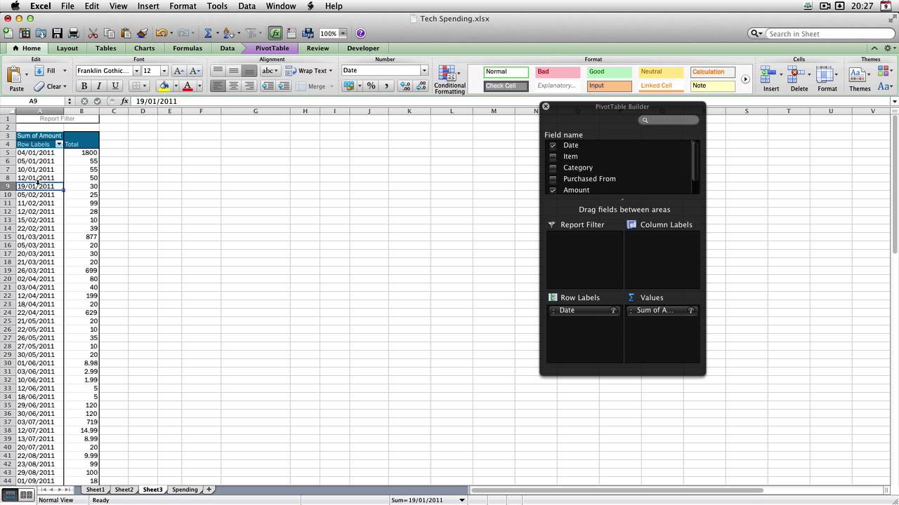 excel 2011 for mac make anova table