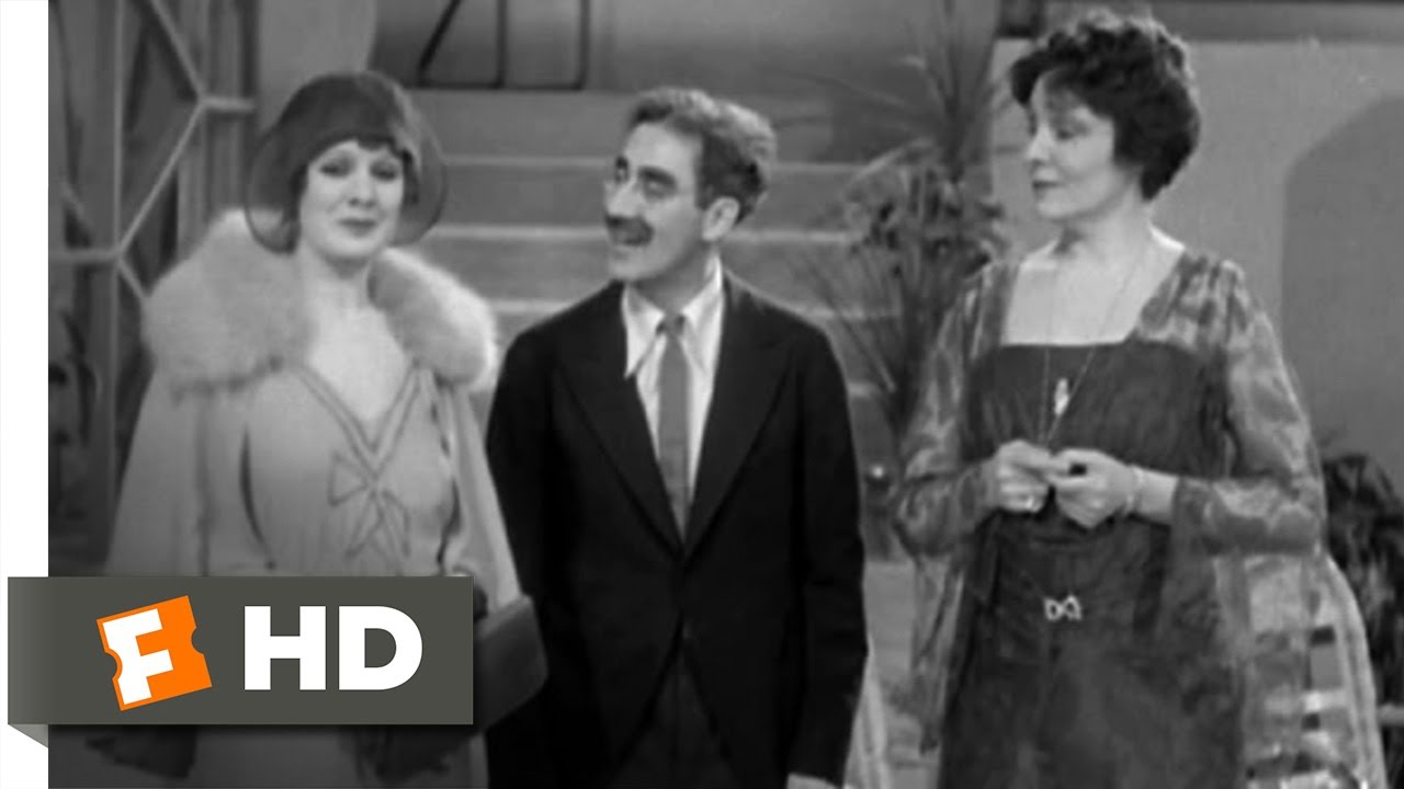 Animal Crackers (3/9) Movie CLIP Well, Three Anyway (1930) HD YouTube