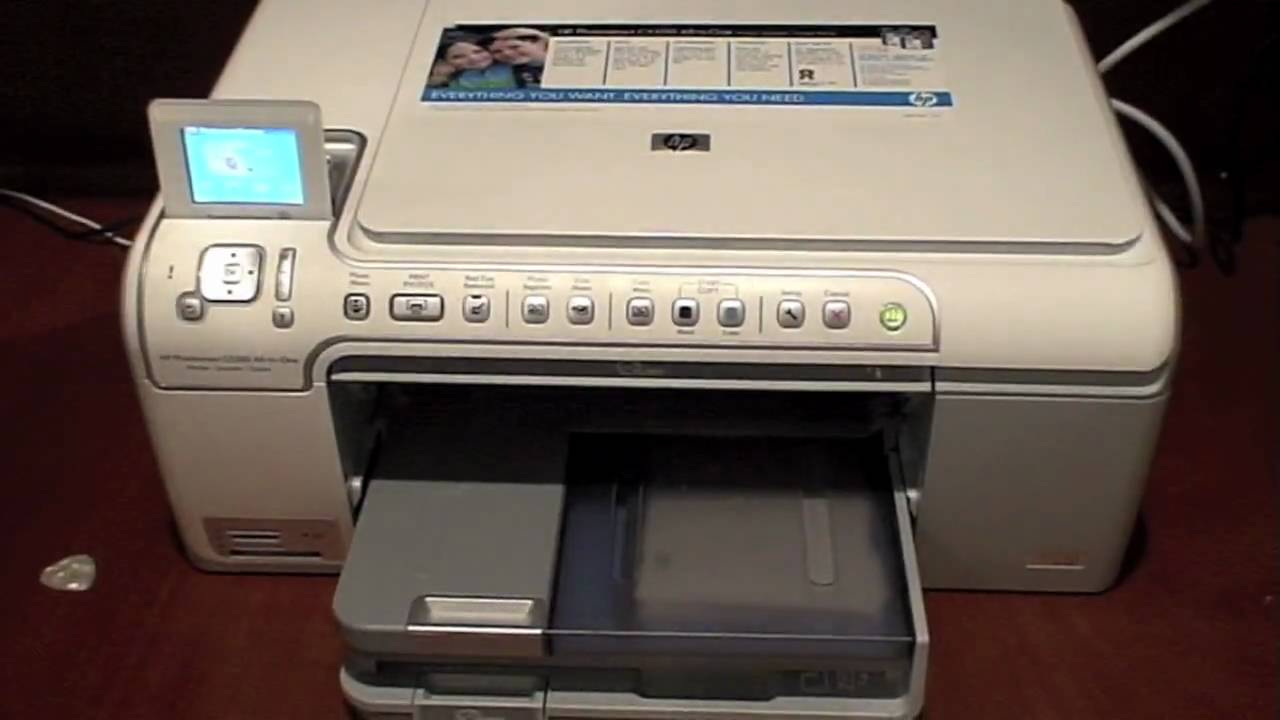 hp photosmart c5180 all in one printer scanner copier