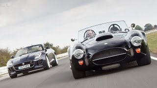 AC Cobra drag race: can an XCS Fusion outrun a Jaguar XKR-S?