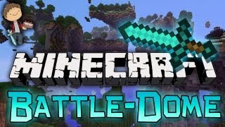 Minecraft: BATTLE-DOME Mini-Game w/Mitch & Friends! Part 2 - Battle Phase!