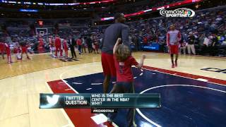 Dwight Howard Entertains Fans During Rain Delay: Jokingly Plays 1-on-1 with Young Fan