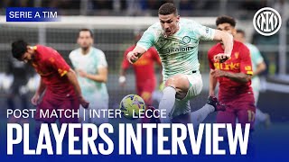 INTER 2-0 LECCE | GOSENS AND DARMIAN INTERVIEWS 🎙️⚫🔵??