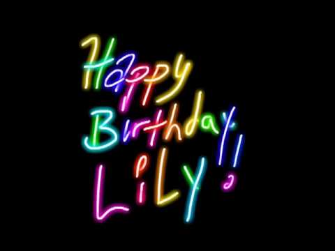 Lily Love Birthday