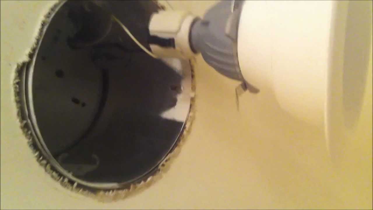 LED Bathroom Shower Light Installation YouTube