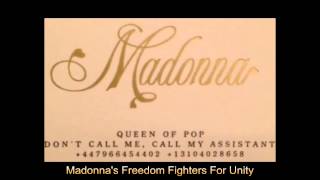 Madonna Personal Message for Secret Project (Voice Mail / Call) #secretproject