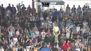 Marco van Basten-esque! Peter Ankersen (Esbjerg) scores wonder volley v AGF 2013