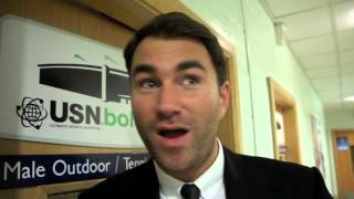 EDDIE HEARN TALKS REES v CROLLA, SMITH v  DODSON, ROSE, QUIGG  & RESPONDS TO FRANK WARREN COMMENTS