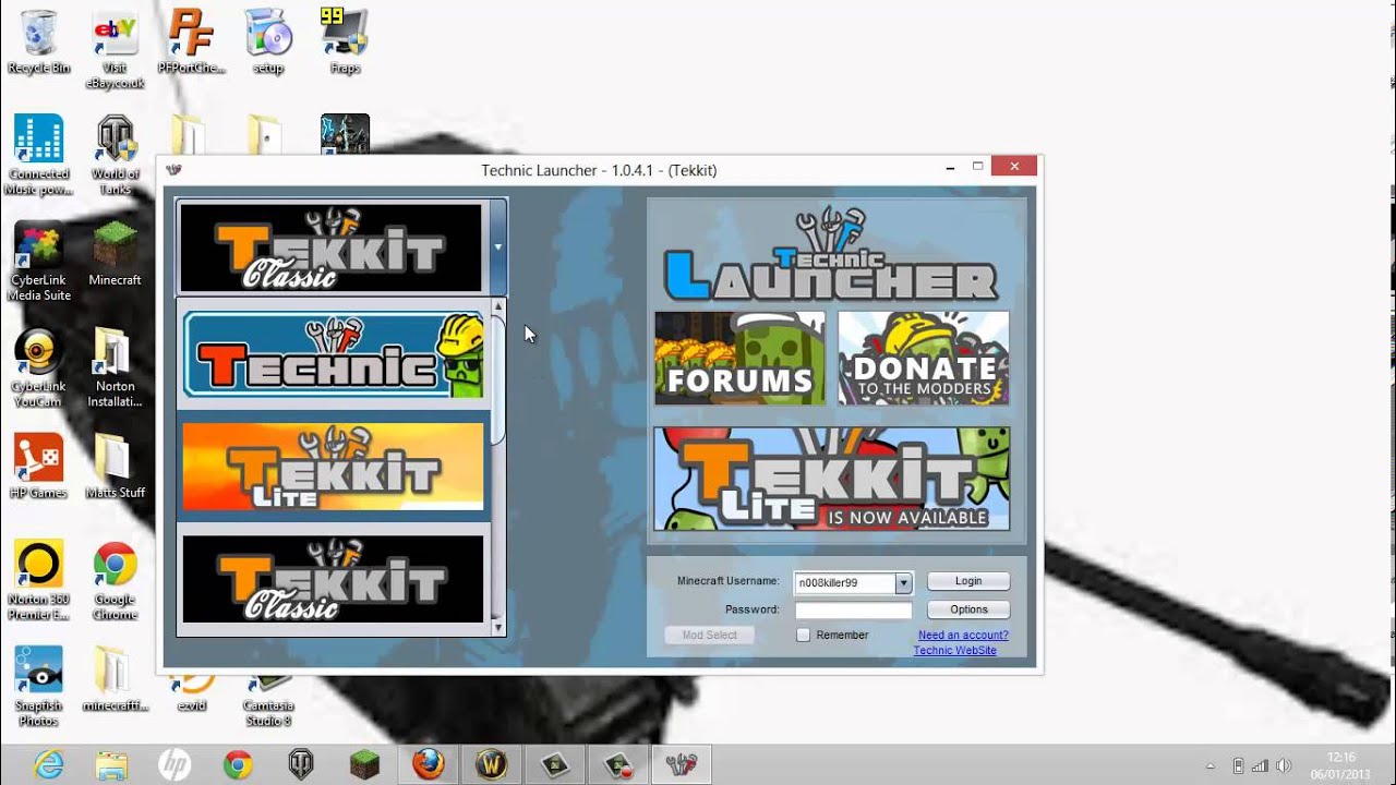 How to Install Tekkit on Windows 8 (Commentary) - YouTube