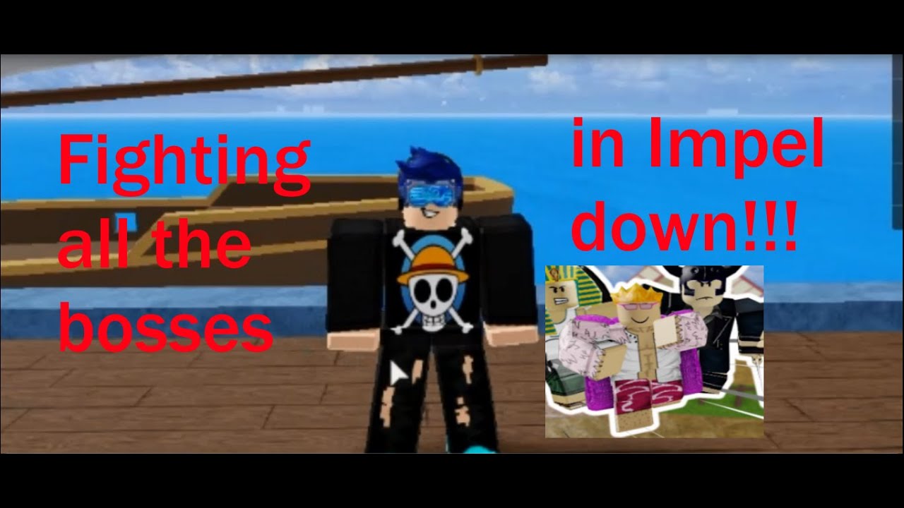 Fighting The Bosses In Impel Down Blox Fruits Roblox