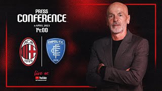 AC Milan v Empoli: Pioli pre-match press conference | LIVE in English