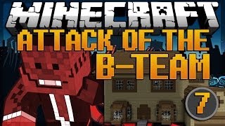 Minecraft: House Build-off! Attack of the B-Team Modded Survival #7