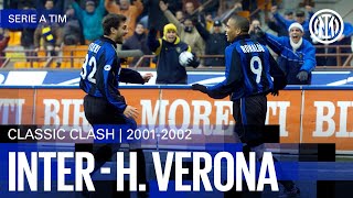 BOBO + RONALDO, IT'S A SHOW 💫? | INTER - H.VERONA 2001/2002 | CLASSIC CLASH - EXTENDED HIGHLIGHTS⚽⚫🔵??