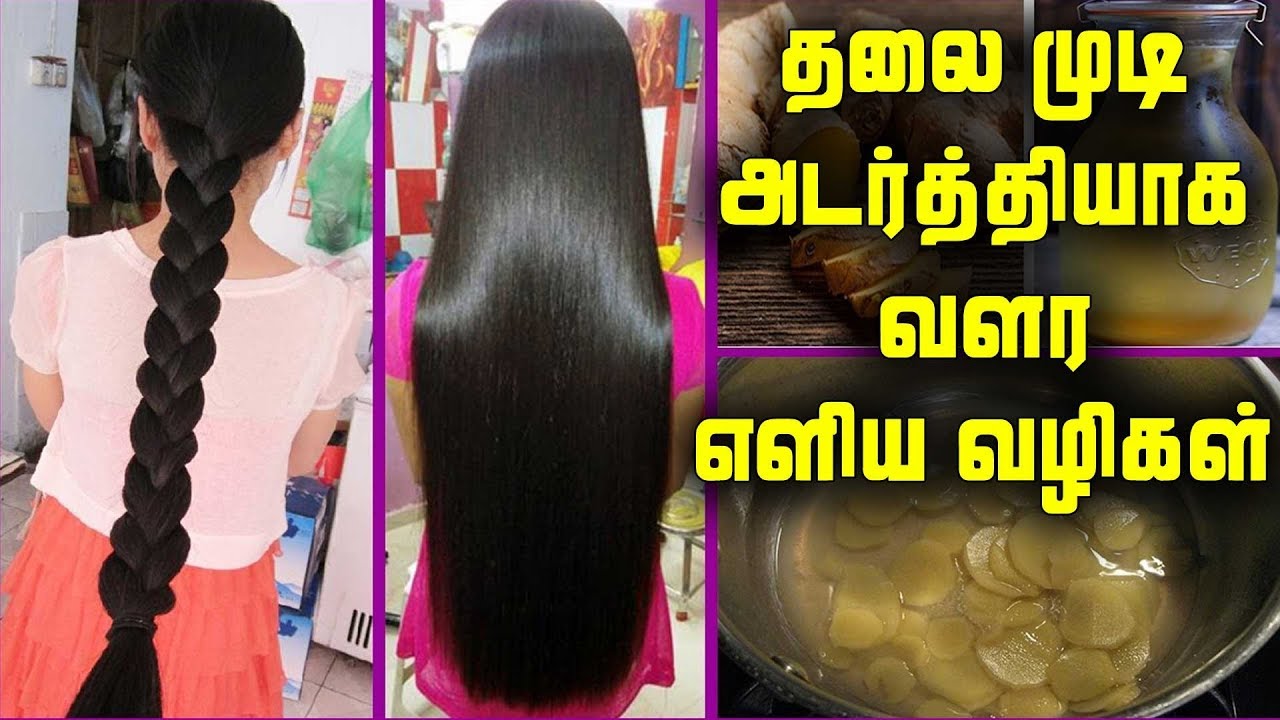 தலை முடி அடர்த்தியாக வளர எளிய வழிகள் | Home Remedy To Grow Hair Faster And Thicker in Tamil