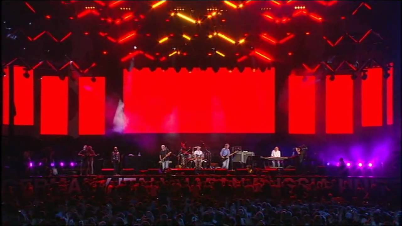 Pink Floyd - Comfortably Numb Live 8 Concert HD Part 4 - YouTube