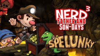 Nerd³'s Father and Son-Days - Spelunky