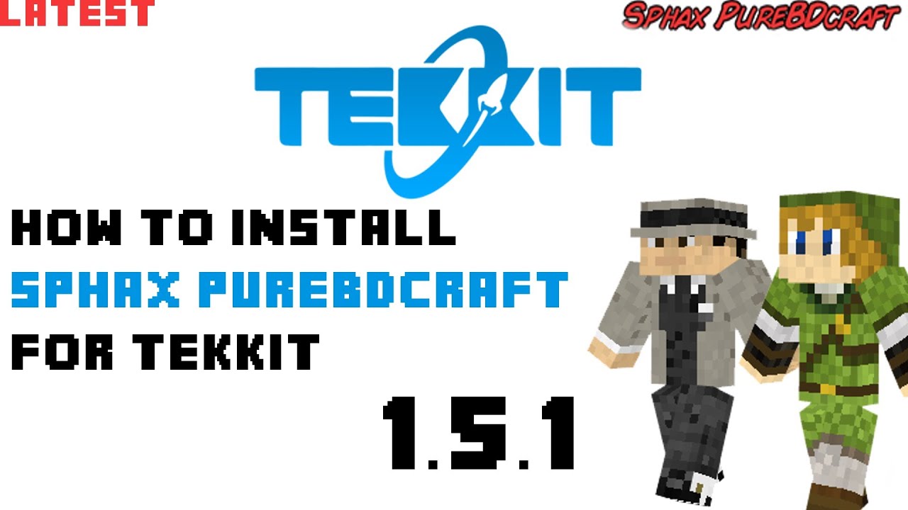 How To Install Sphax Purebdcraft Texture Pack For Tekkit - *LATEST* 1 ...