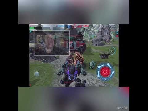 War Robots funny moment... Titan comes into the game but doesn't see me LOL