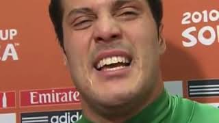 Entrevista com Julio Cesar  Eliminação Copa 2010