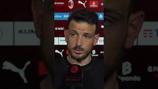 Florenzi talks about his return and the season | #Shorts