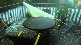 Hagel Reutlingen 28.07.2013