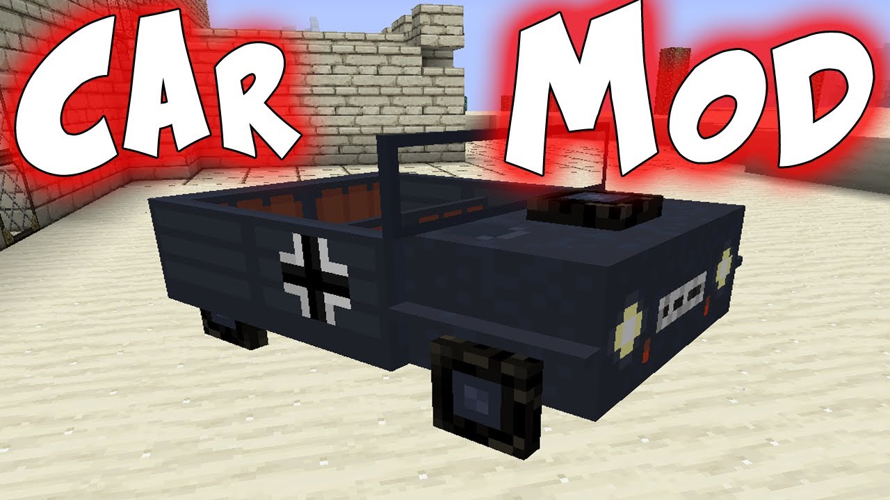 Minecraft Mods: The Car mod (HD) - YouTube