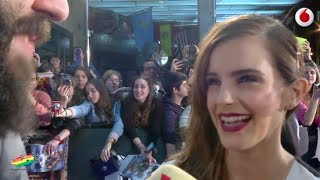 yu: Castelo con Emma Watson en la premiere de Noé