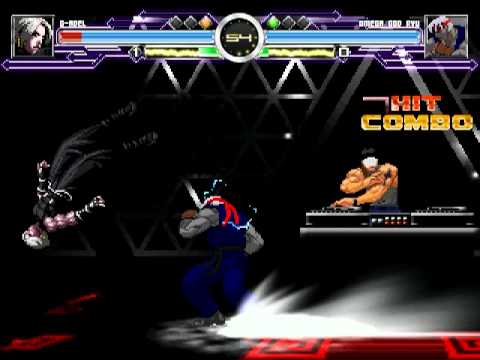 mugen - G-adel vs omega god ryu - YouTube