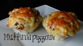 Muffinki pizzowe szybkie i pyszne Szusz gotuje