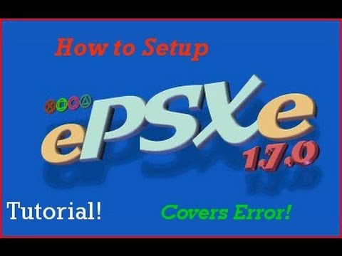 How to Set Up ePSXe 1.7.0 and Fix Memory Card Error - YouTube