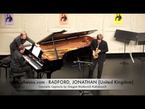 Dinant 2014 - Jonathan Radford Concierto Capriccio by Gregori Markovich Kalinkovich