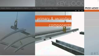 Rondo Key Lock Concealed Suspended Ceiling System Youtube