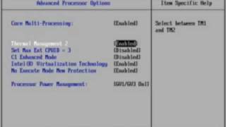 Video HP Proliant ML110 G5 How To Enabled Intel VT