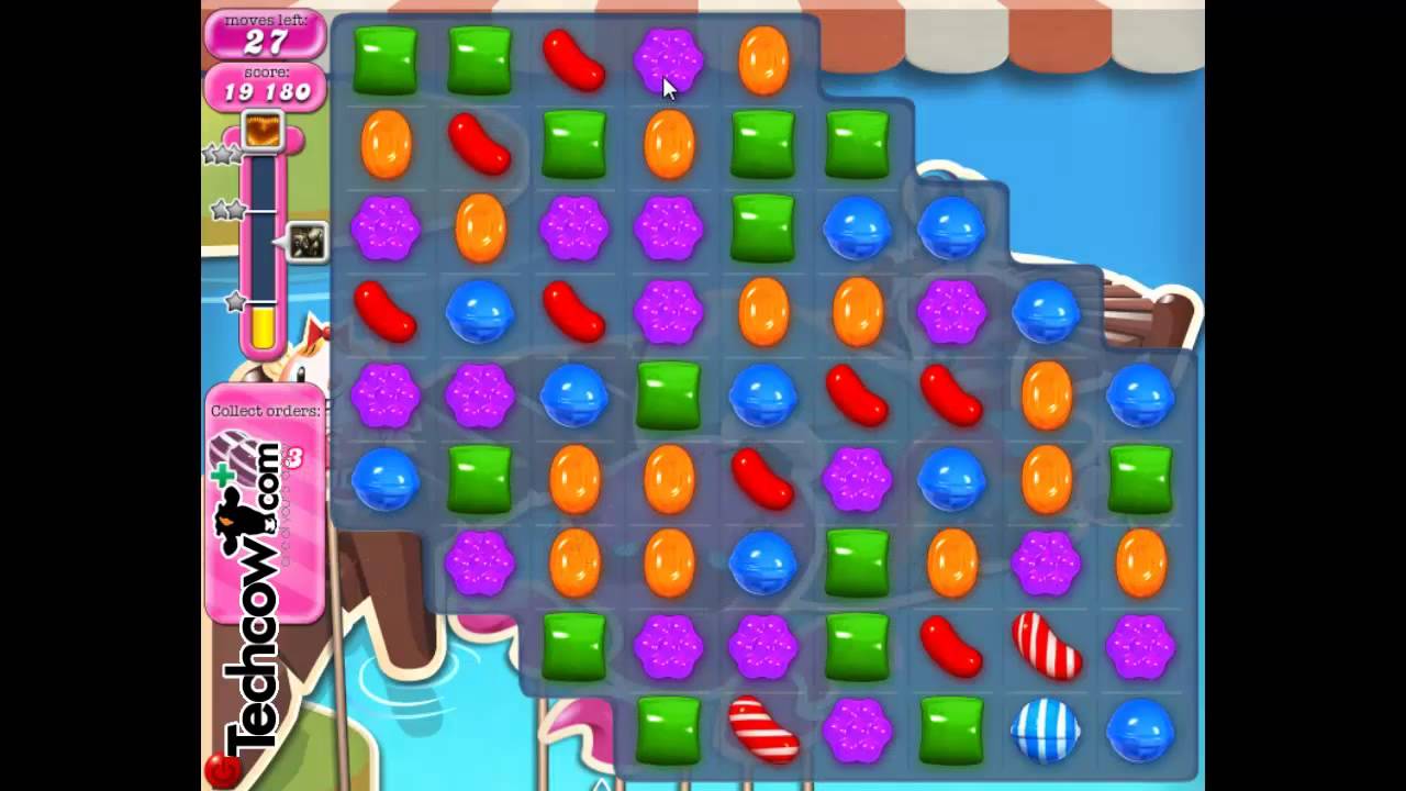 Candy Crush Saga Level 130 - YouTube