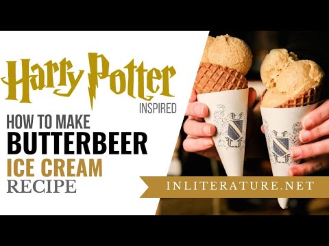 a Cream potter Ice  from  Food how   harry Fortescue Harry butterbeer Butterbeer in Potter  Recipe to Florean make