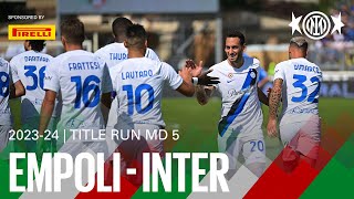 A DIMARCO WORLDIE 🚀?| EMPOLI 0-1 INTER | EXTENDED HIGHLIGHTS🏆🇮🇹????