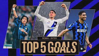 STANKOVIC, HAKIMI E... 🤯🖤💙??? | INTER HISTORY | TOP 5 GOALS vs RO⚽A ?