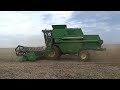 JOHN DEERE 1550 E 6200 COLHENDO SOJA