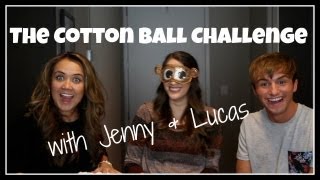 The Cotton Ball Challenge W/ Jenny & Lucas!