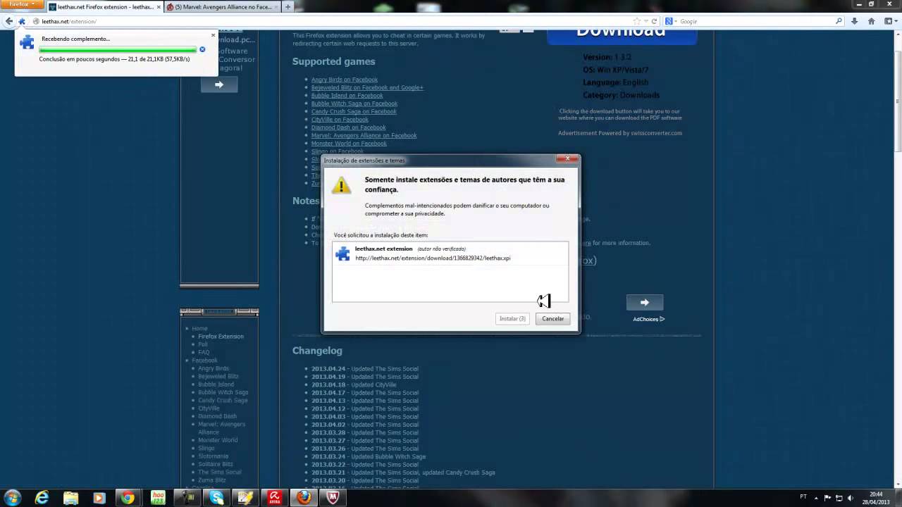 leethax extension for google chrome download