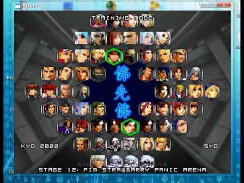 download king of fighters zillion mugen