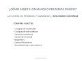 La cuenta de pérdidas y ganancias, contabilidad