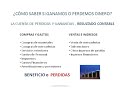 La cuenta de pérdidas y ganancias, contabilidad
